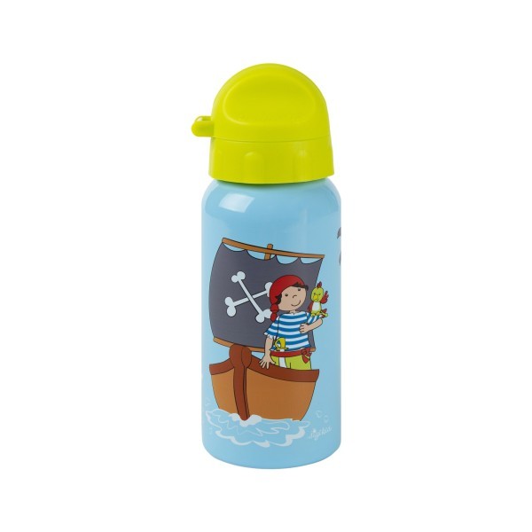 Sigikid Edelstahl Trinkflasche 400 ml, Sammy Samoa