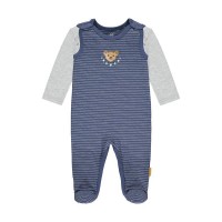 Steiff Set Strampler + T-Shirt langarm dunkelblau Steiff Set Strampler + T-Shirt langarm dunkelblau in Größe: 50