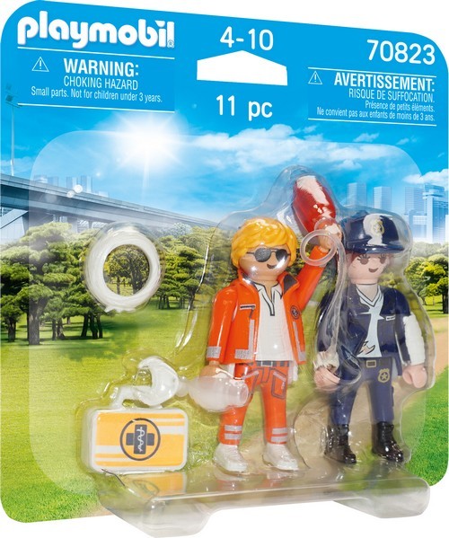 Playmobil PLAYMOBIL® DuoPack Notarzt und Polizistin