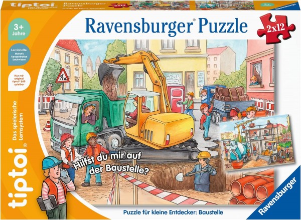 tiptoi® Puzzle für kleine Entdecker: Baustelle