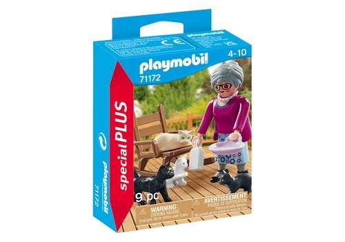 Playmobil PLAYMOBIL® Oma mit Katzen