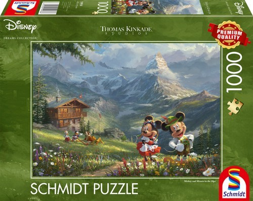 Schmidt Spiele Schmidt Spiele Disney, Mickey & Minnie in den Alpen