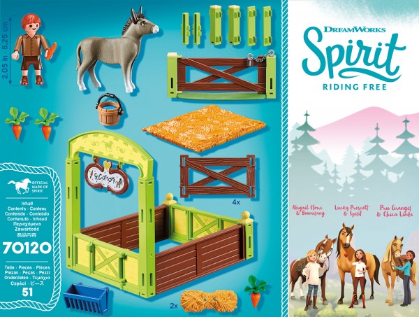 Playmobil PLAYMOBIL® Pferdebox "Snips & Herr Karotte"