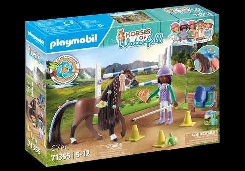 Playmobil PLAYMOBIL® Zoe & Blaze mit Turnierparcours