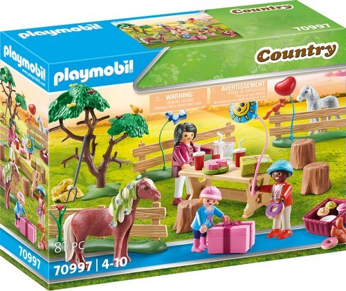 Playmobil PLAYMOBIL® Kindergeburtstag auf dem Ponyhof