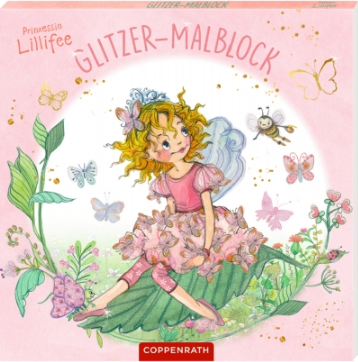 Coppenrath Verlag Glitzer-Malblock - Prinzessin Lillifee