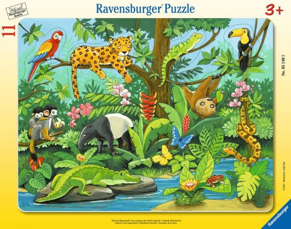 Ravensburger Tiere im Regenwald 11p