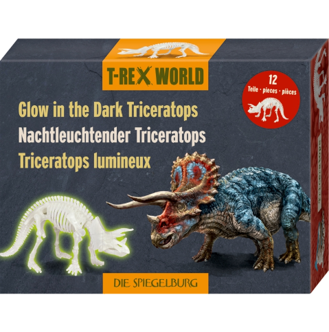 Die Spiegelburg Nachtleuchtender Triceratops - T-Rex World