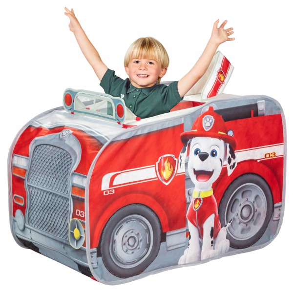 Paw Patrol: Pop-up-Spielzelt – Marshalls Feuerwehrauto