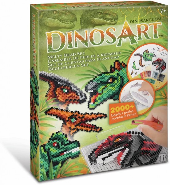 Dinos Art Bügelperlen-Set