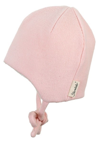 Sterntaler Beanie Rippenoptik rosa, Größe 37