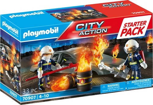 Playmobil PLAYMOBIL® Starter Pack Feuerwehrübung