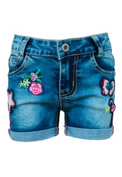 SALT AND PEPPER Girls Jeans Shorts EMB Sequins original, Größe 104