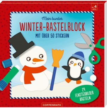 Coppenrath Verlag Mein bunter Winter-Bastelblock