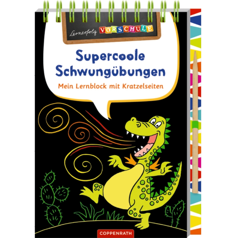 Coppenrath Verlag Lernerfolg Vorschule: Supercoole Schwungübungen