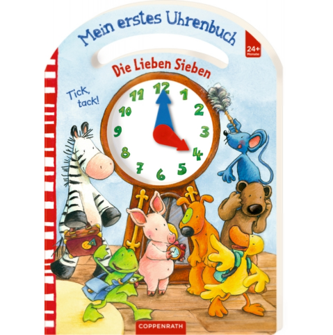 Coppenrath Verlag Die Lieben Sieben: Mein erstes Uhrenbuch
