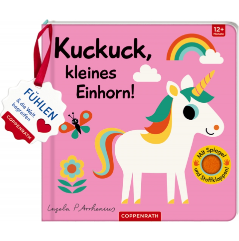 Coppenrath Verlag Mein Filz-Fühlbuch: Kuckuck, kl. Einhorn! (Fühlen&begreifen)