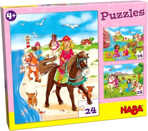 Haba Haba Puzzles Pferdefreundinnen