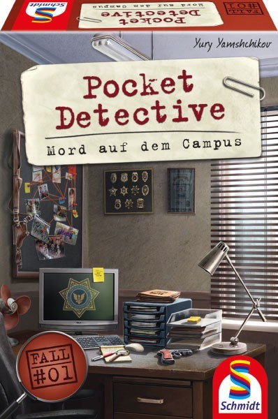 Schmidt Spiele Schmidt Spiele Pocket Detective, Mord auf dem Campus