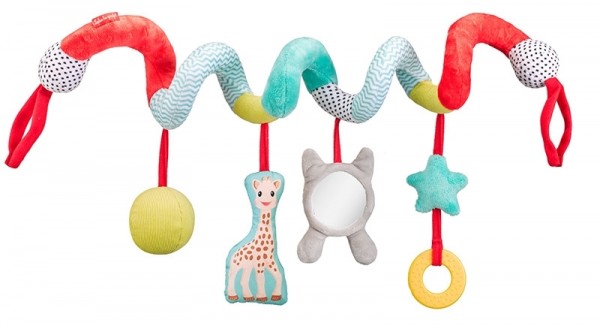 Sophie la girafe® - Kinderwagenkette Activity-Spirale / Textil
