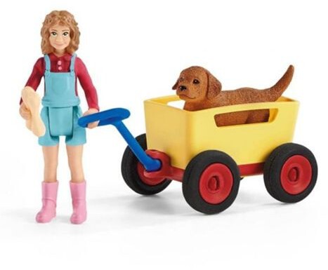 Schleich Bollerwagen-Ausflug