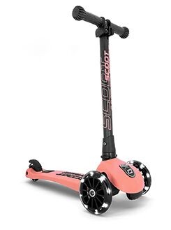 Scoot & Ride Highwaykick 3 LED peach