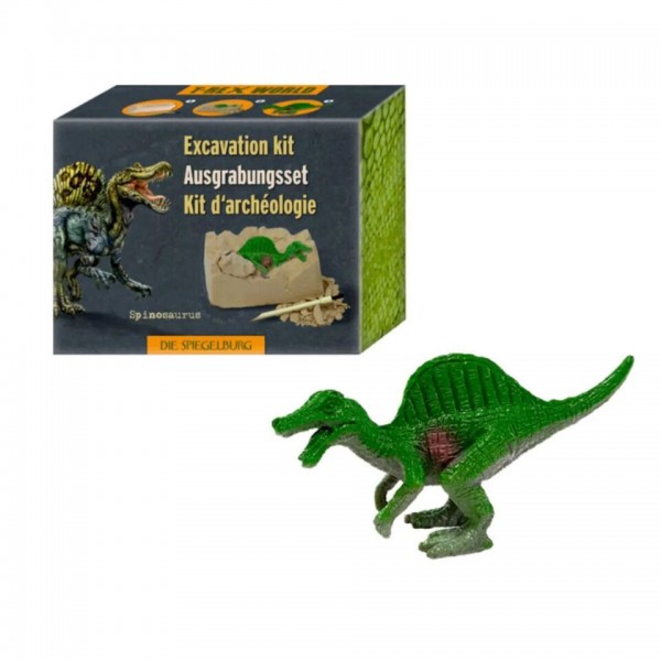Die Spiegelburg Mini-Ausgrabungsset Dino-Figur T-Rex World, sort.
