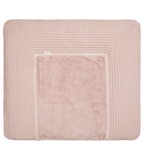 Koeka Wickelauflagenbezug Waffel Amsterdam Bonn 90x78 grey pink