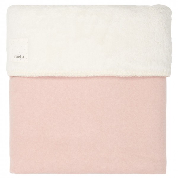 Koeka Babydecke Vancouver teddy shadow pink mel./natural Gr. 75100