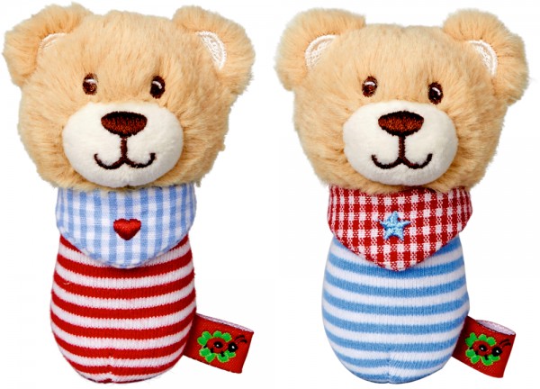 Die Spiegelburg Minirassel Teddy BabyGlück, sort.