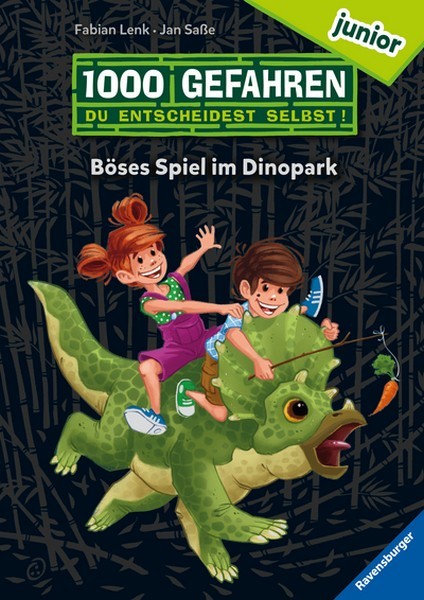 Ravensburger 1000 Gefahren junior - Böses Spiel im Dinopark