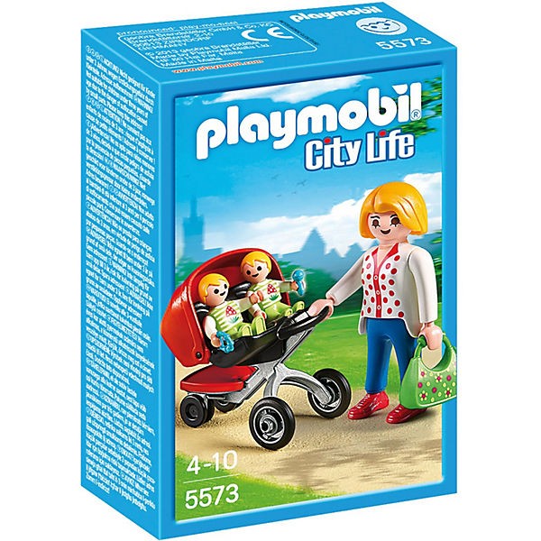 PLAYMOBIL® Zwillingskinderwagen