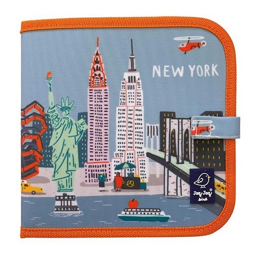 Kreidemalbuch Set mit 4 Kreiden New York