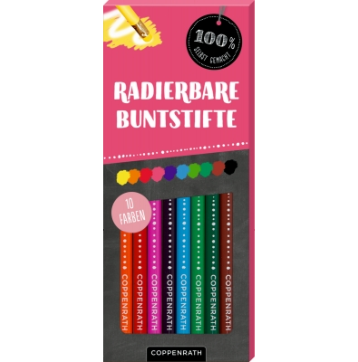 Coppenrath Verlag Radierbare Buntstifte (100% selbst gemacht)