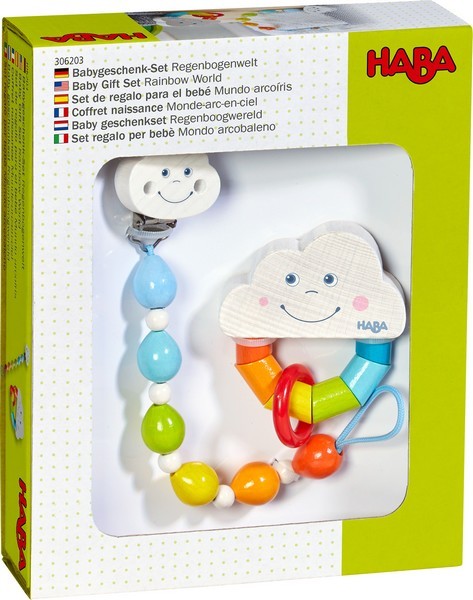 Haba Babygeschenk-Set Regenbogenwelt