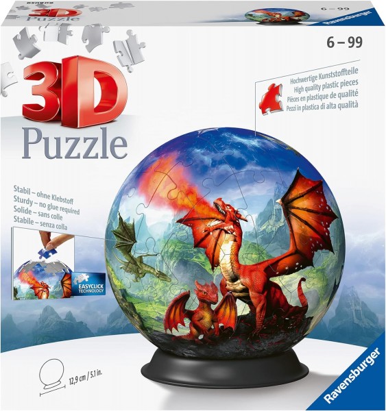 Puzzle-Ball Mystische Drachen