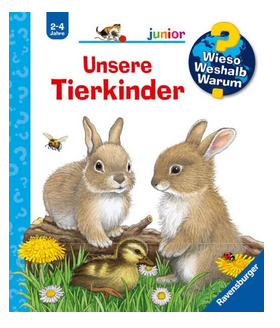 Wieso? Weshalb? Warum? junior, Band 15: Unsere Tierkinder