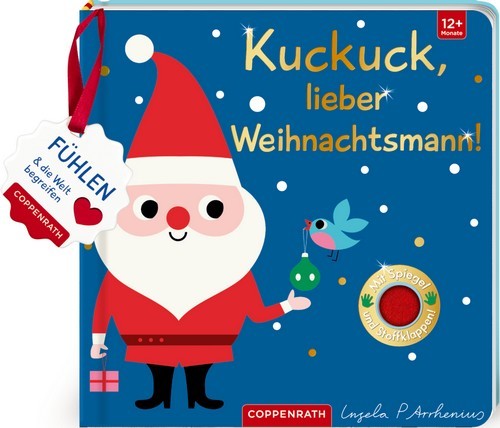 Coppenrath Verlag Mein Filz-Fühlbuch: Kuckuck, lieber Weihnachtsmann! (F.&b.)