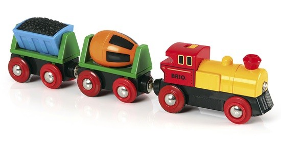 Brio Zug mit Batterielok