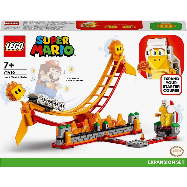 Lego ® Lavawelle-Fahrgeschäft – Erweiterungsset