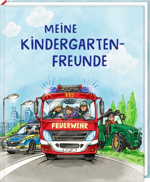 Coppenrath Verlag Freundebuch: Bunte Fahrzeuge - Meine Kindergartenfreunde