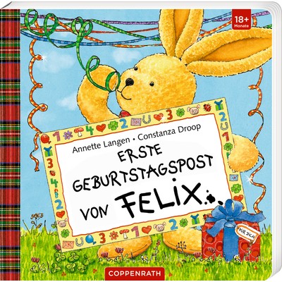 Coppenrath Verlag Erste Geburtstagspost von Felix (Pappbilderbuch)