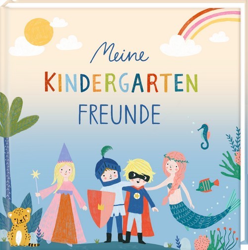 Coppenrath Verlag Freundebuch: Meine bunte Welt - Meine Kindergartenfreunde