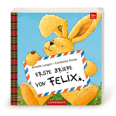 Coppenrath Verlag Erste Briefe von Felix (Pappbilderbuch mit Klappen)