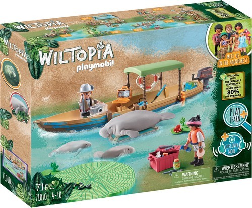 Playmobil PLAYMOBIL® Wiltopia - Bootsausflug zu den Seekühen