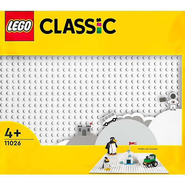 Lego ® Weiße Bauplatte