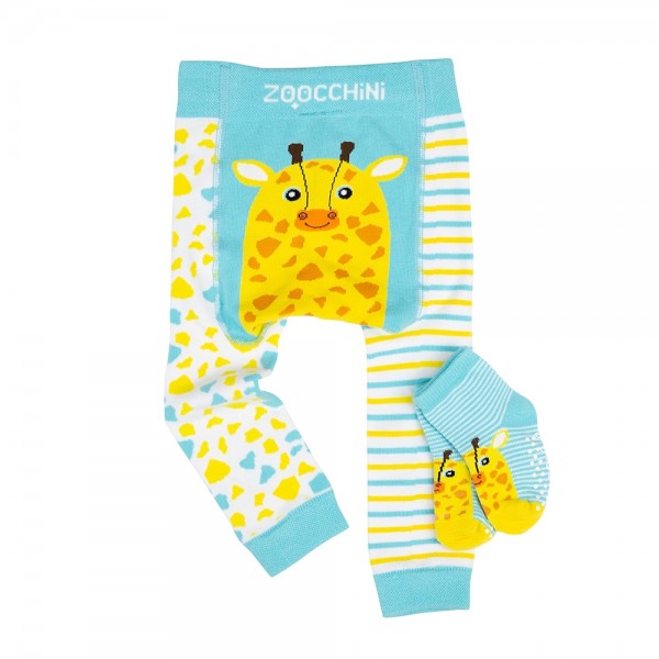 Baby Leggings & Socken Set - Jaime die Giraffe S