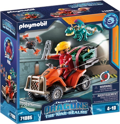 Playmobil PLAYMOBIL® Dragons: The Nine Realms - Icaris Quad & Phil