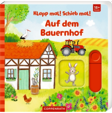 Coppenrath Verlag Klapp mal! Schieb mal!: Auf dem Bauernhof