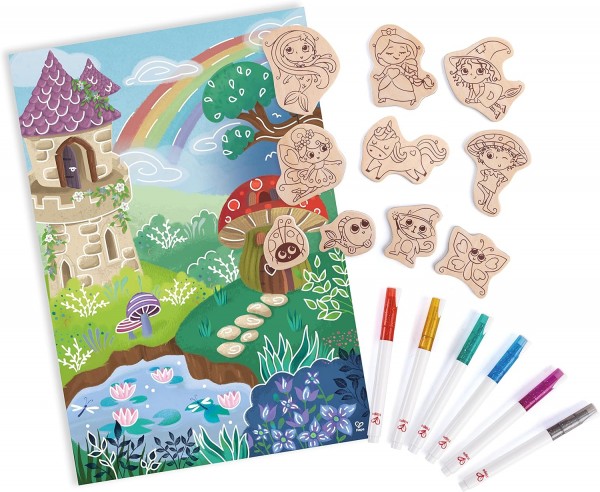 Hape Mal & Spielset „Zauberwald“